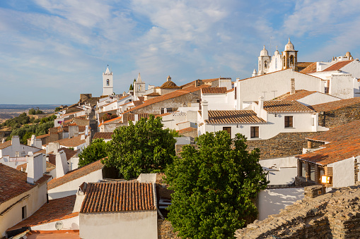 Monsaraz one of the most beautiful villages of southern Europe, in Alentejo, Portugal