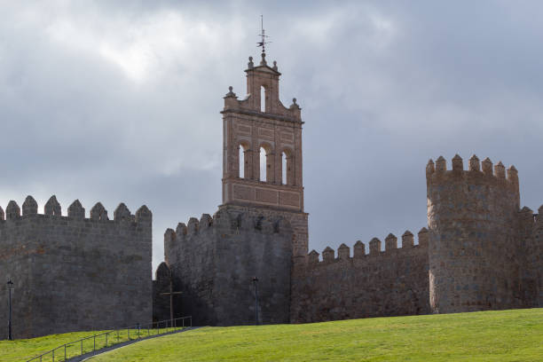 istock Ancient fortification of Avila 1284760181