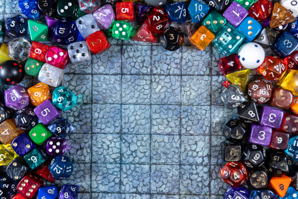 istock Game dice - board games and role play games 1284767117