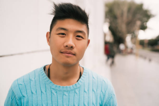 istock Close-up of young Asian man. 1284770688