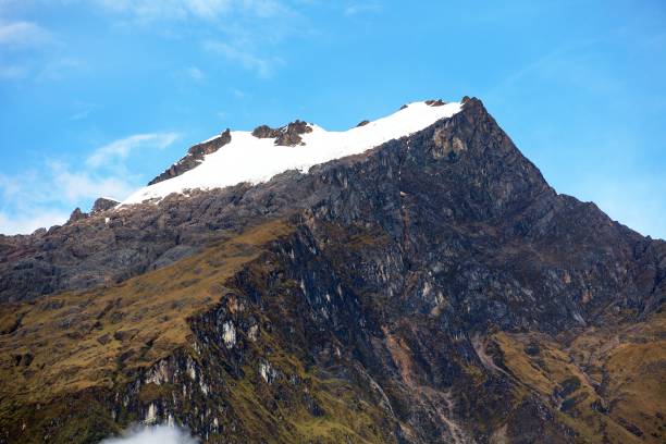 istock Glacial mountain view from Choquequirao trekking trail 1284771828