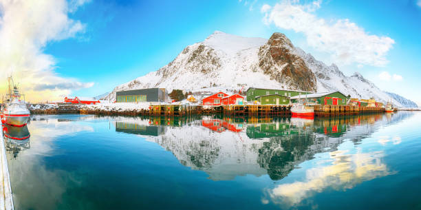 istock Fantastic landscapes of Lofotens 1284773555