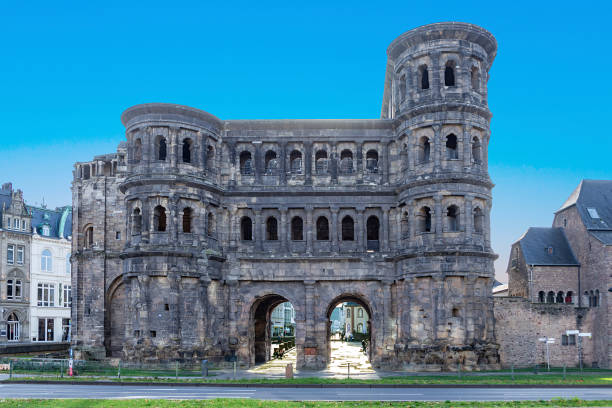 istock Porta nigra in Trier, Germany 1284773556