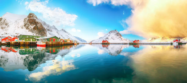 istock Fantastic landscapes of Lofotens 1284774394