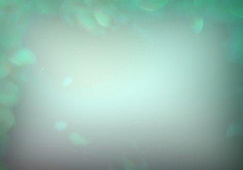 Abstract Background, Teal - Gray - White - Silver Color Gradient And Spotlight