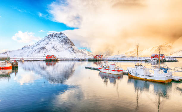 istock Fantastic landscapes of Lofotens 1284774401