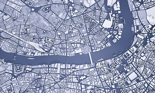 3d map of London
