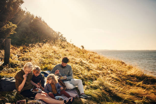istock Out in nature for lunchtime 1284778328