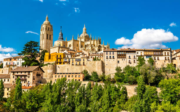 istock Segovia Cathedral in  Leon, Spain 1284778574