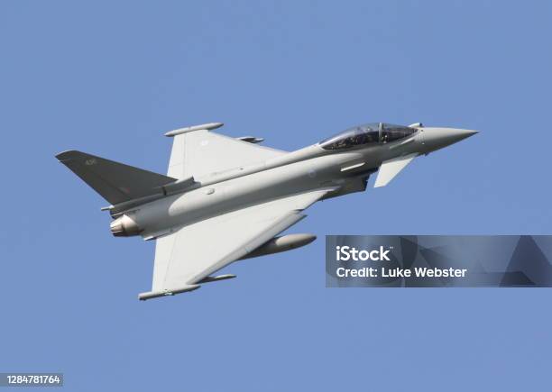 Eurofighter Typhoon Stock Photo - Download Image Now - Eurofighter Typhoon, Typhoon, RAF