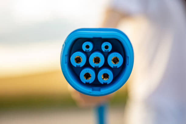 istock Close up of electric charger 1284784267