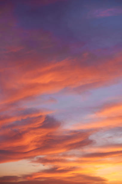 istock Sky full of clouds of different colors 1284785764
