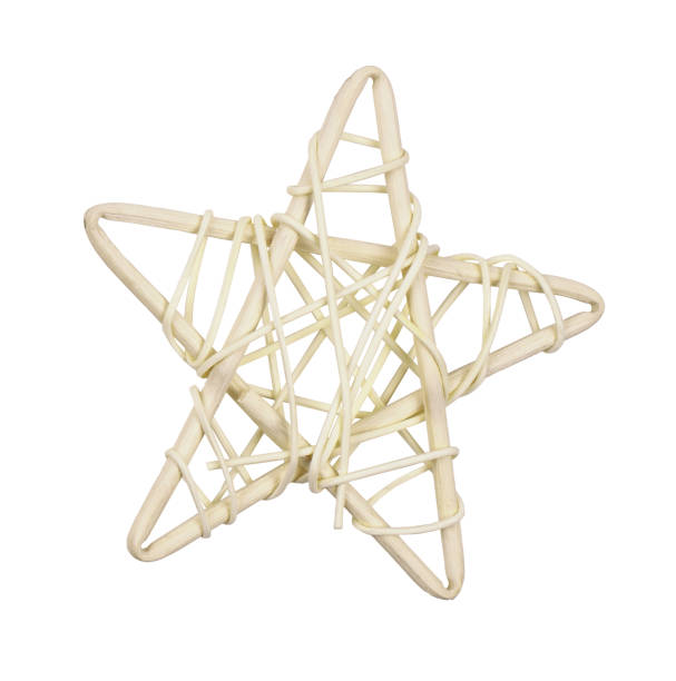 istock Decorative dry rattan star 1284788651