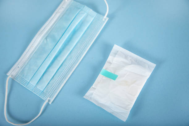 istock medical mask and pad 1284791507