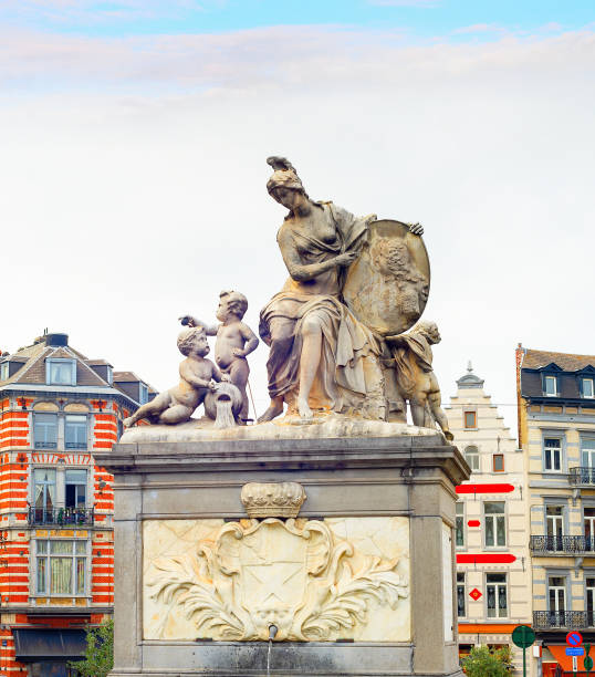 istock Monument, square, oldtown, Bruselss, Belgium 1284795699