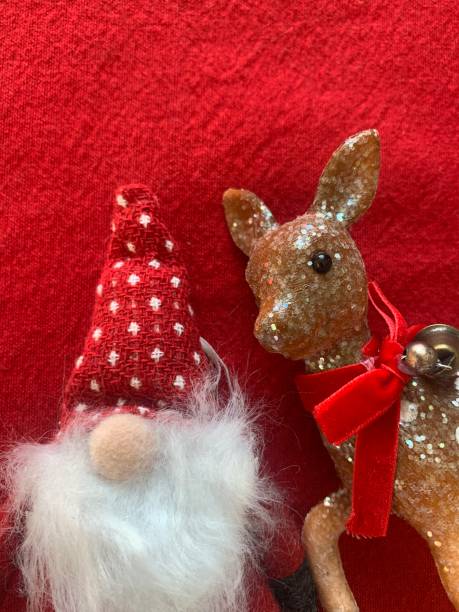 Christmas Decorations Gnome and Reindeer