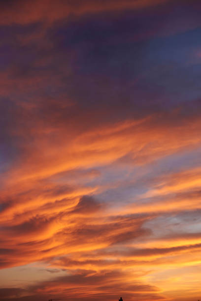 istock Sky full of clouds of different colors 1284800645
