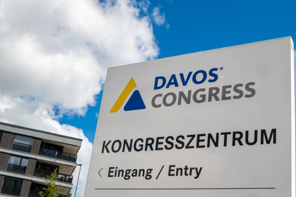 centrum kongresowe w davos - miejsce światowego forum ekonomicznego - world economic forum zdjęcia i obrazy z banku zdjęć