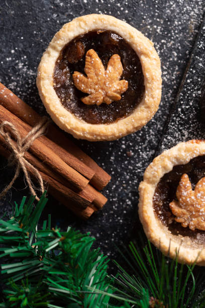 istock Cannabis Christmas mince pies 1284806294