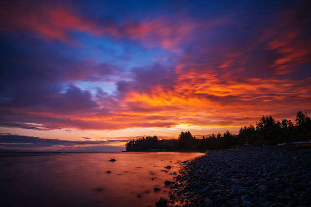 istock Jordon River Vancouver Island Sunset 1284821019