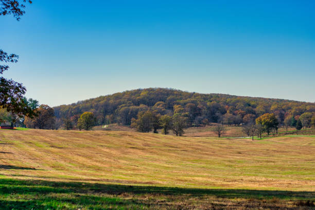 Bucolic landscape of the Couserans, in Tourtouse, in Ariège