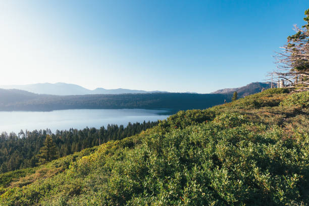 istock Lake Tahoe and Fallen Leaf Lake morning 1284849480