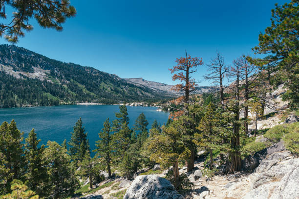 istock Echo Lake, Lake Tahoe hiking 1284850223