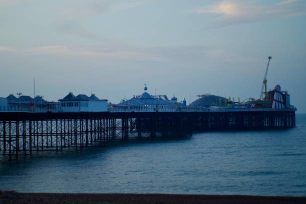 istock Brighton Palace Pier at the seafront at dawn 1284853619