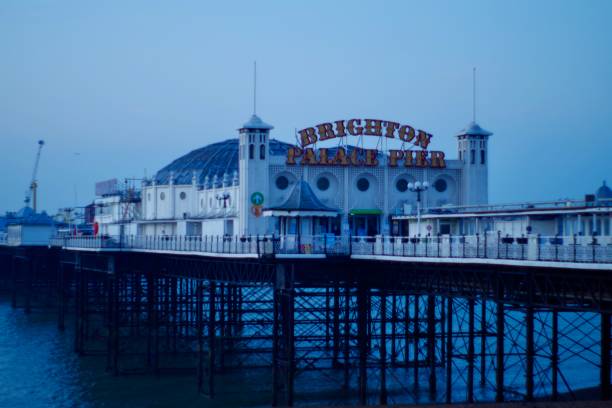 istock Brighton Palace Pier at the seafront at dawn 1284853693