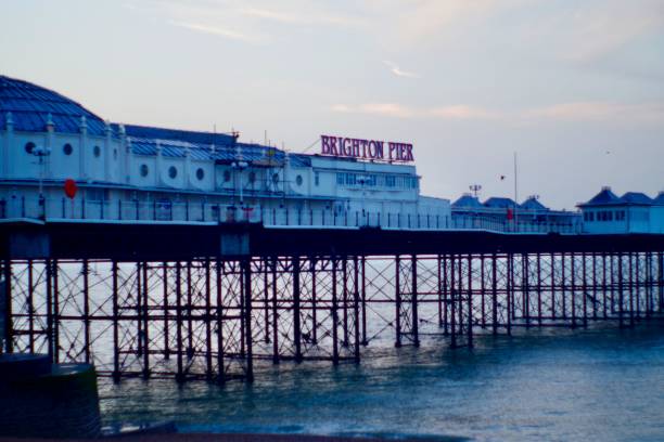 istock Brighton Palace Pier at the seafront at dawn 1284853762