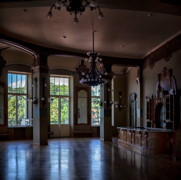 istock the interior of the old railway station. 1284856417