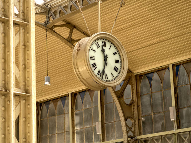 istock the interior of the old railway station. 1284856443