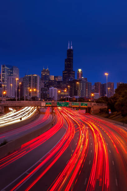 Highway to Downtown Chicago