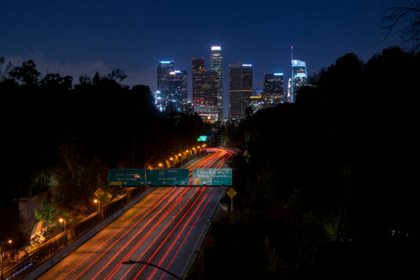 istock traffic moving into los angeles 1284856863