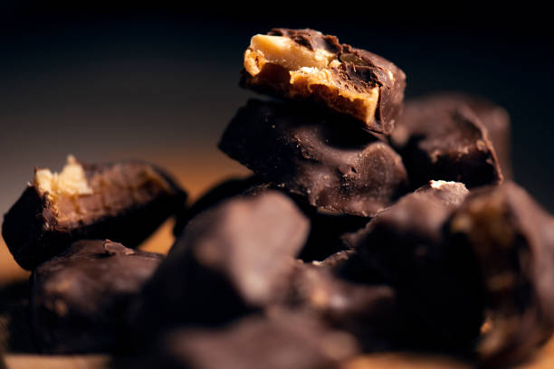 istock Peanut and Caramel Cluster Fudge 1284858978