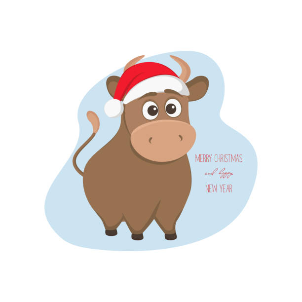 istock 2021 New Year of Bull - Stock Vector Illustration 1284861380