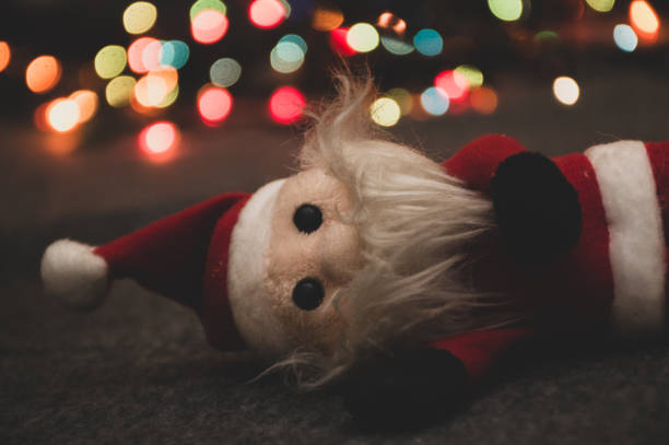 istock christmas toy on  garland background 1284862710