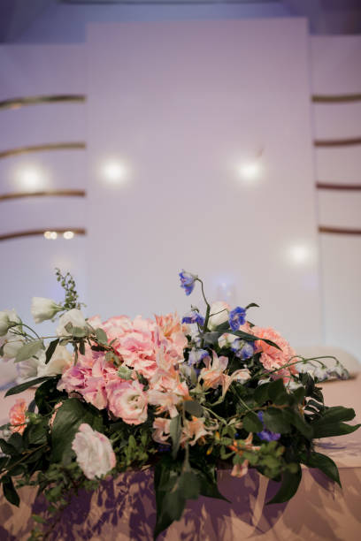 istock decor of the wedding table in the restaurant 1284869922