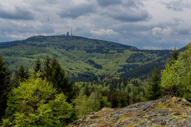 istock Spring Walk on a sunny day around the Inselsberg - Thuringia/Germany 1284872487
