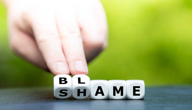 istock Hand turns dice and changes the word 