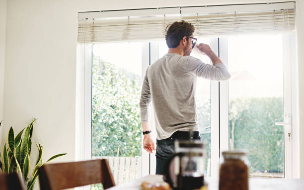 istock Time to contemplate the day ahead 1284873943