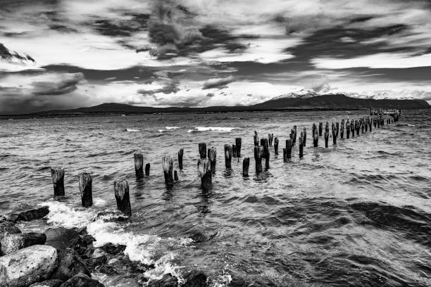 storm clouds over the Island of Elba