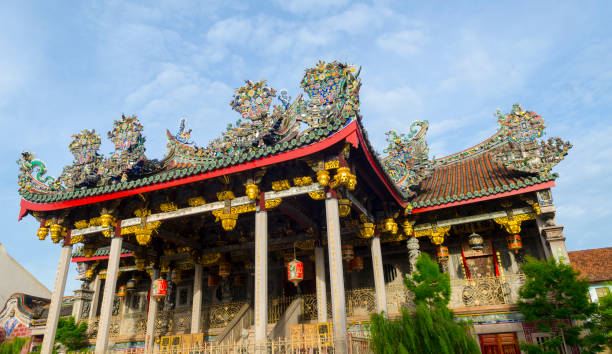 istock Chinese temple in Penang, Malaysia. 1284877117