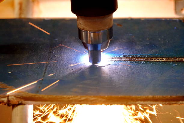istock cutting iron and steel with cnc laser and plasma 1284878137
