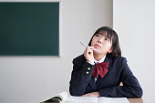 教室の日本中学生