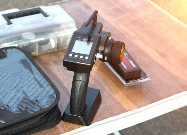 istock Remote control from cars on radio control, hobby, close-up 1284885077