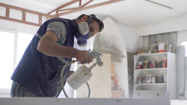 istock Furniture spray painting 1284885691