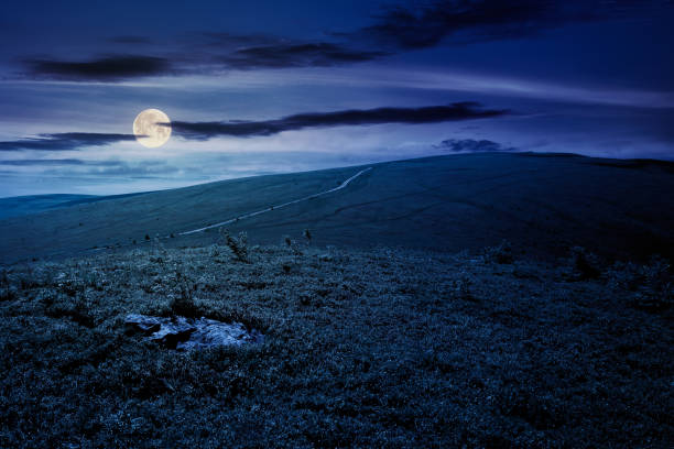 istock travel carpathian mountains in summer at night 1284887103
