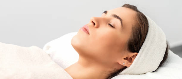 istock Woman waiting for cosmetic procedure 1284888161