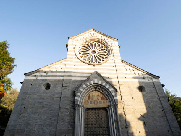 Fieschi church basilica in Lavagna Fieschi church basilica in Lavagna Italy lavagna stock pictures, royalty-free photos & images